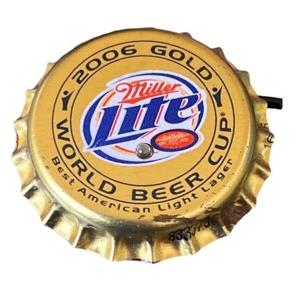Miller Light 2006 Gold World Beer Cap